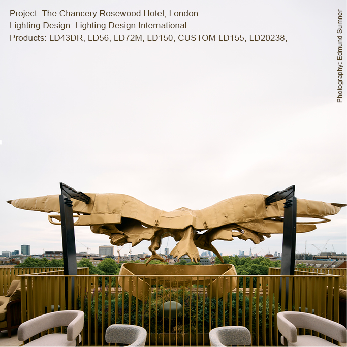 The Chancery Rosewood Hotel Lightgraphix Creative Lighting Solutions